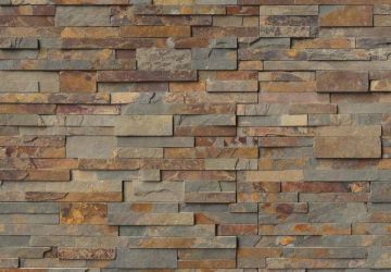 Gold Rush Natural Stone Panel 