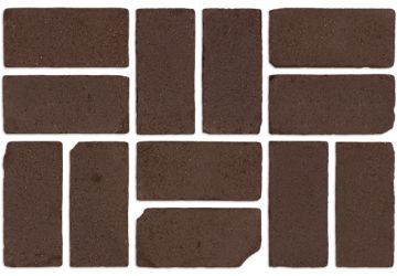 GUNSTOCK BROWN TUMBLED PAVERS
