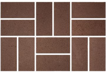 GUNSTOCK BROWN WIRECUT PAVERS