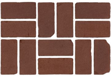 HAVANA RED TUMBLED PAVERS
