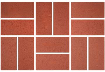 PLANTATION RED WIRECUT PAVERS